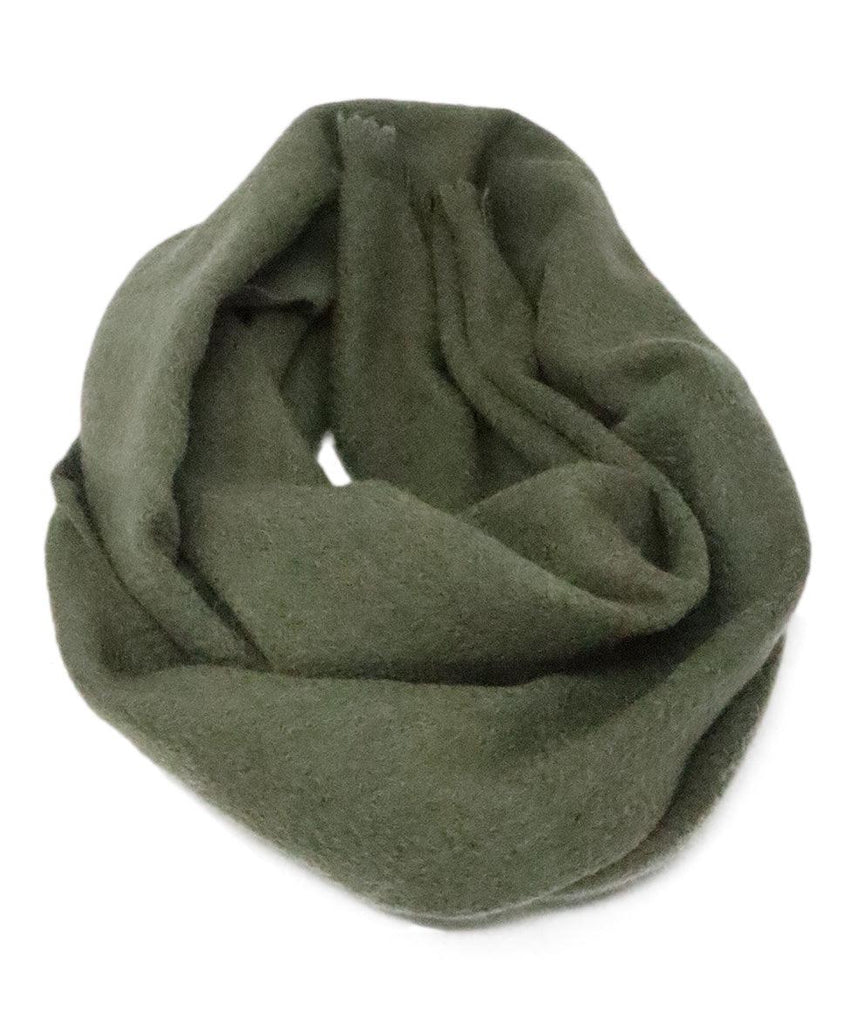 Tse Olive Green Cashmere Scarf 