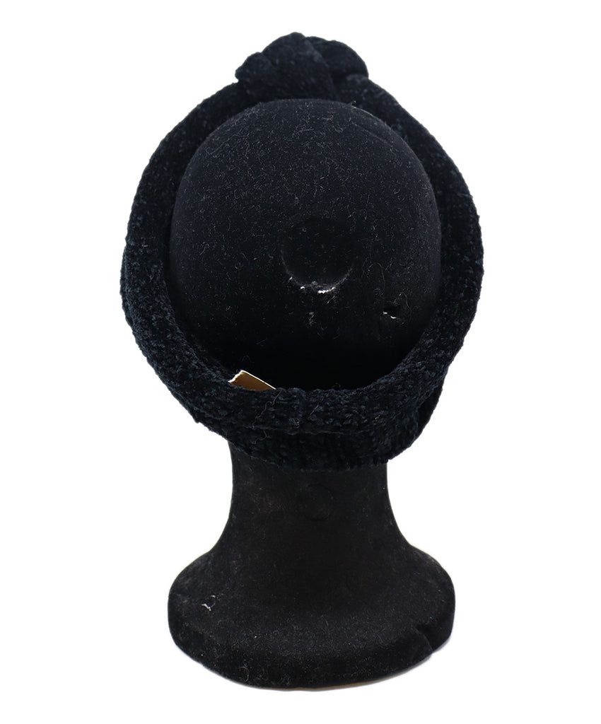 Underwood Black Chenille Headband 2