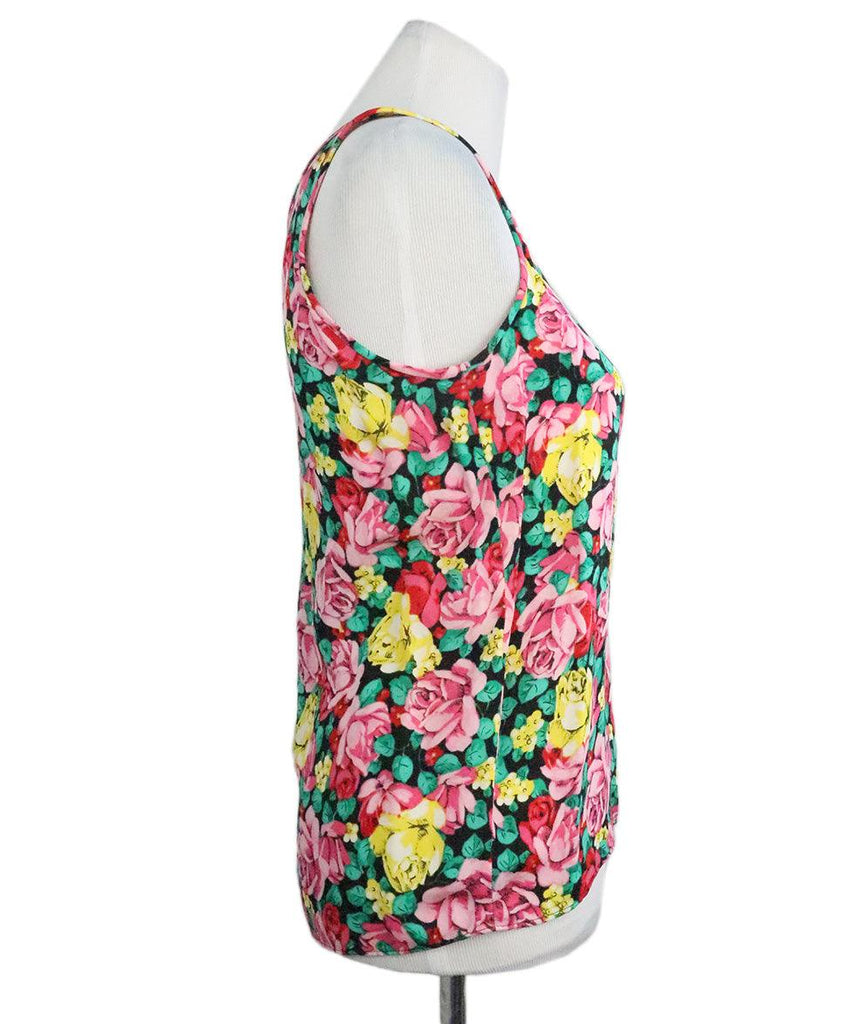 Ungaro Multicolor Floral Print Tank Top sz 6 - Michael's Consignment NYC