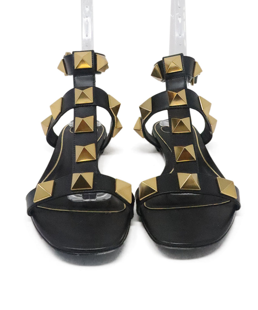 Valentino Black Leather Sandals 3