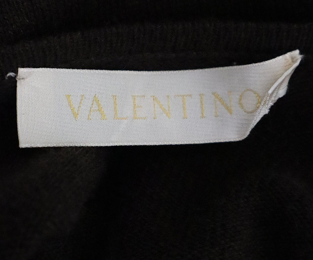 Valentino Brown Cashmere Cardigan 3