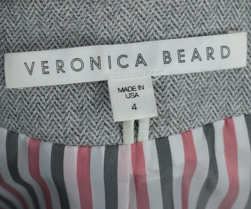 Veronica Beard Grey Wool Blazer 3