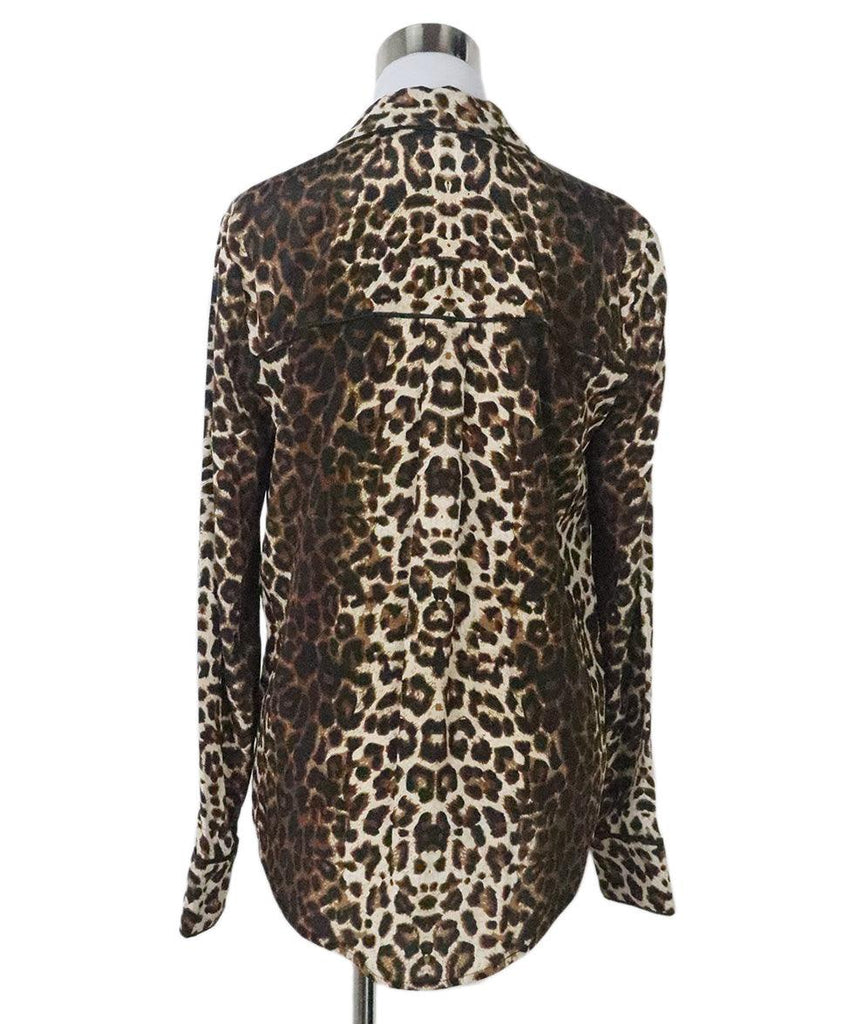 Veronica Beard Leopard Print Blouse 2