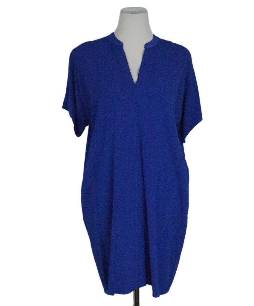 Vince Blue Viscose Dress sz 6 - Michael's Consignment NYC