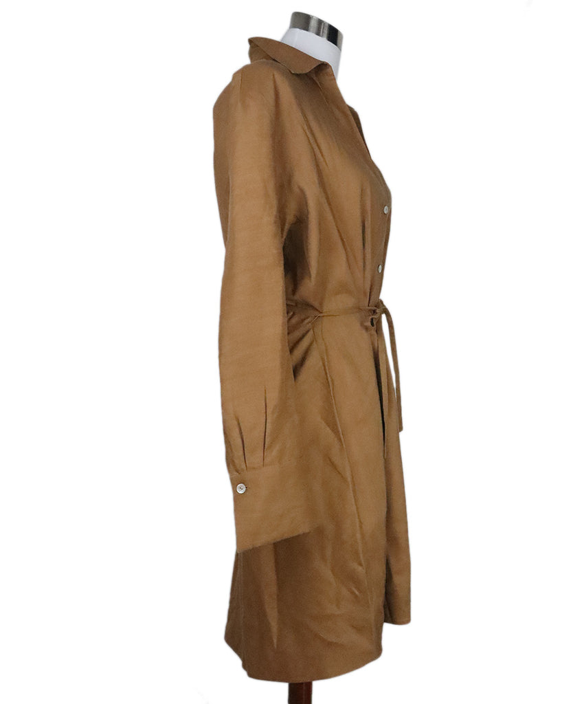 Vince Brown Linen Dress 1