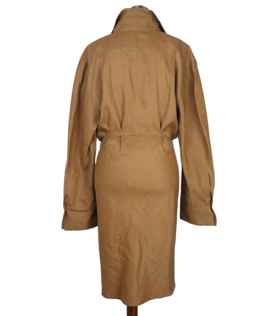 Vince Brown Linen Dress 2