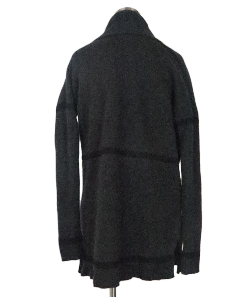 Vince Grey Wool & Cashmere Cardigan 2