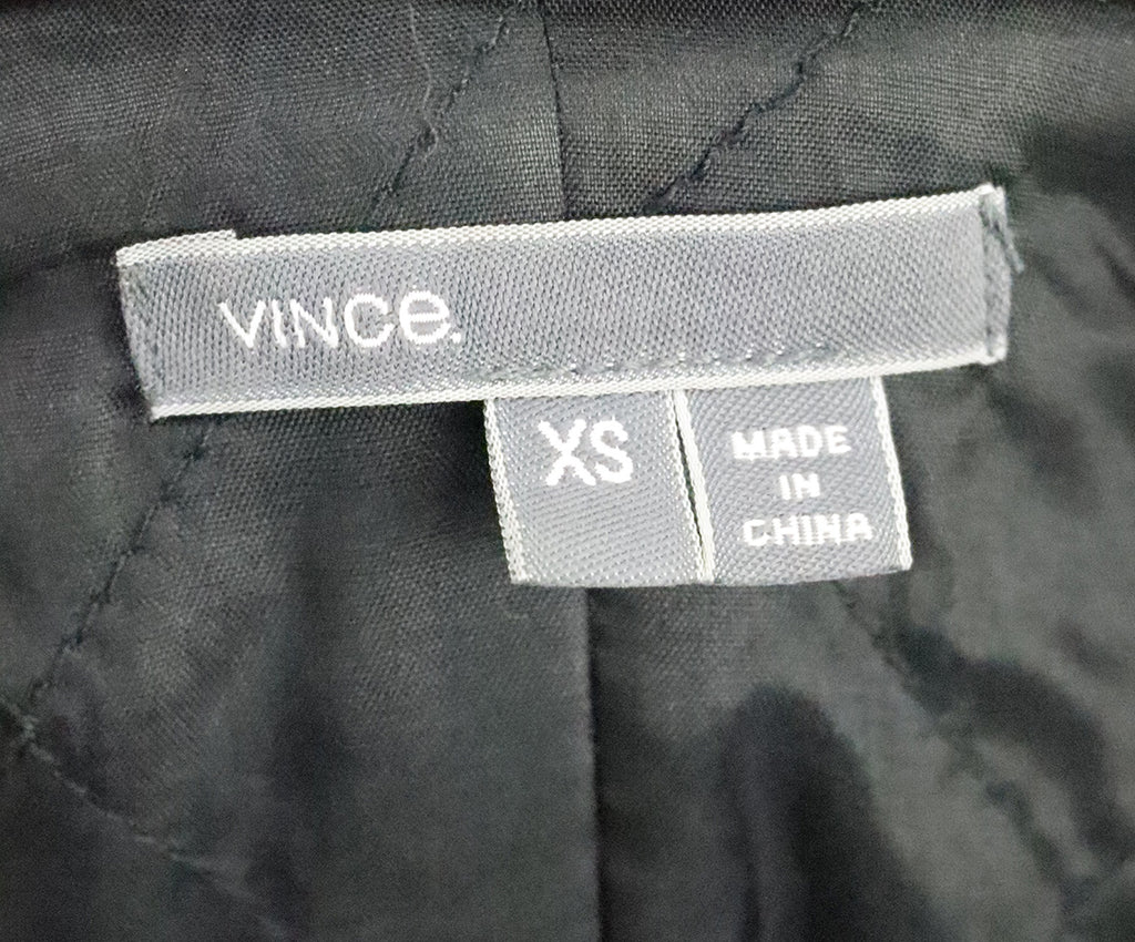 Vince Black Leather Jacket 3