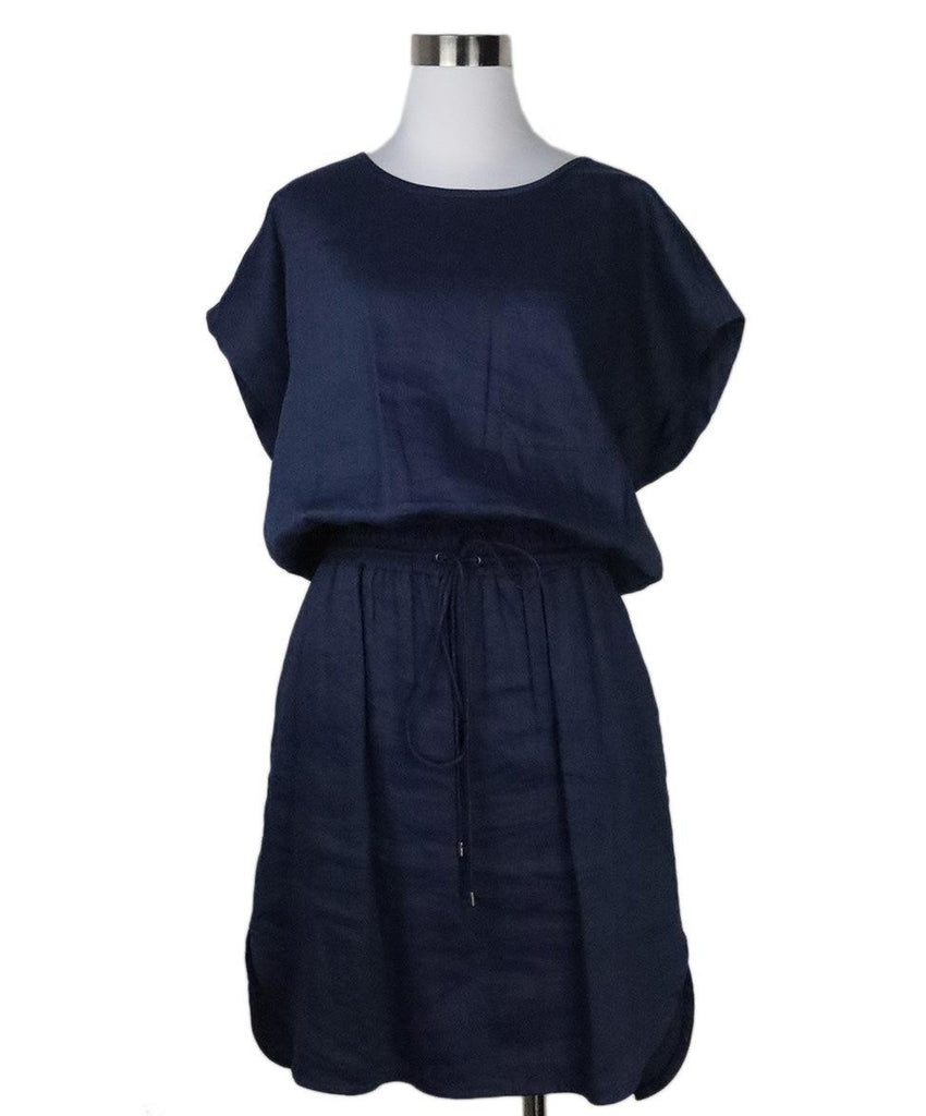 Vince Navy Drawstring Dress sz 4 - Michael's Consignment NYC