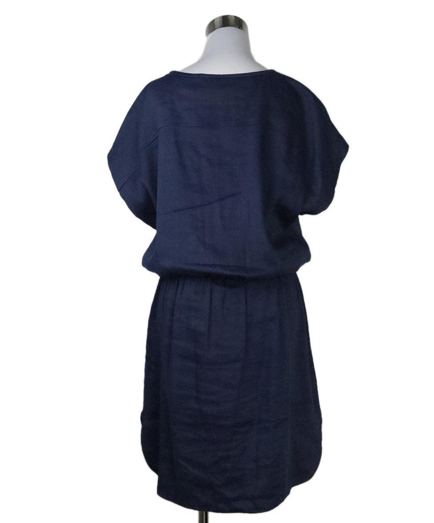 Vince Navy Drawstring Dress sz 4 - Michael's Consignment NYC