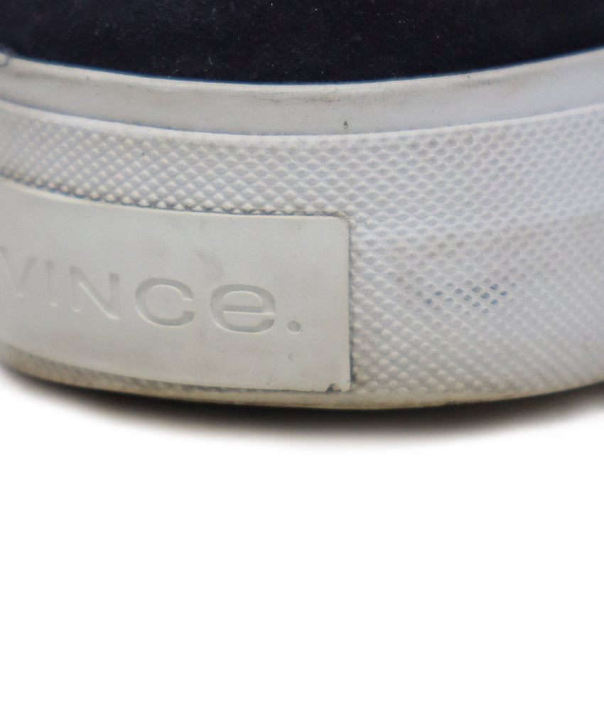 Vince Navy Suede Sneakers 5