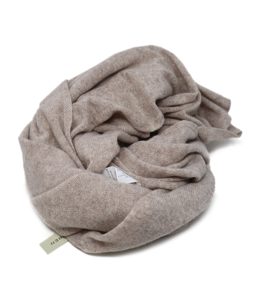 White & Warren Oatmeal Cashmere Scarf 