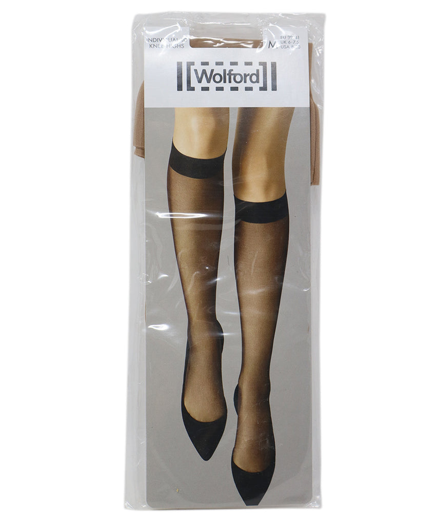 Wolford Nude Knee High Pantyhose 