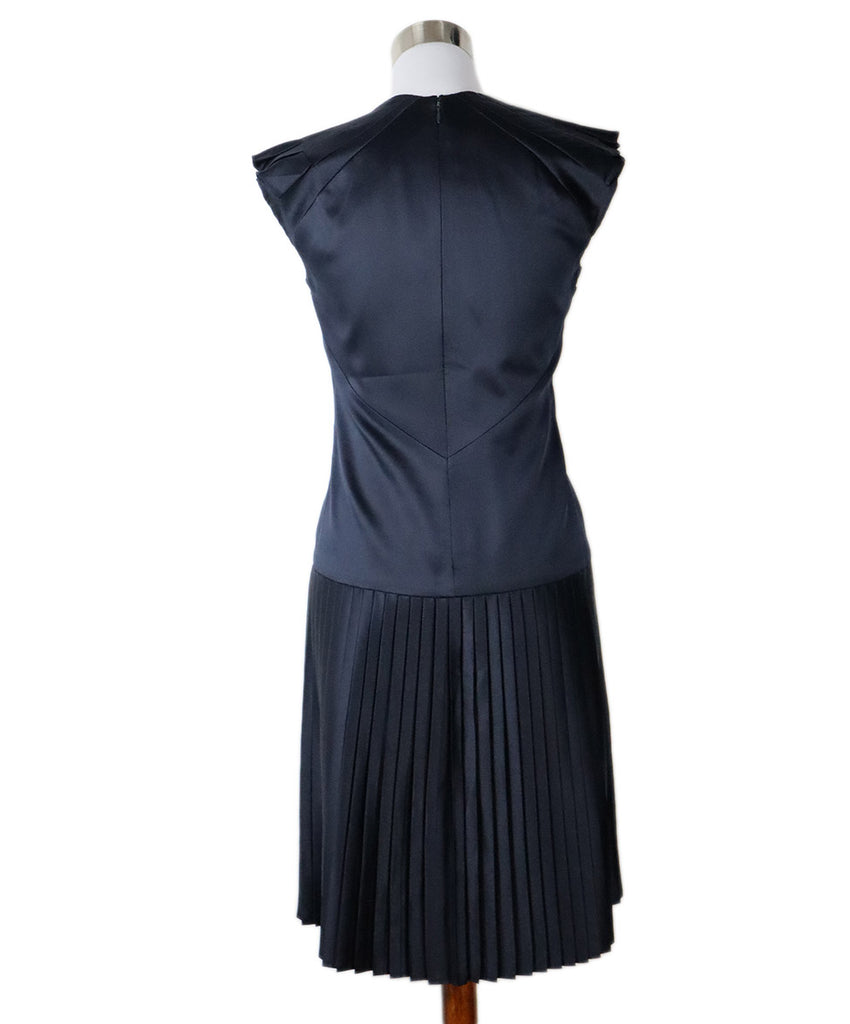 Zac Posen Navy Silk Dress 2