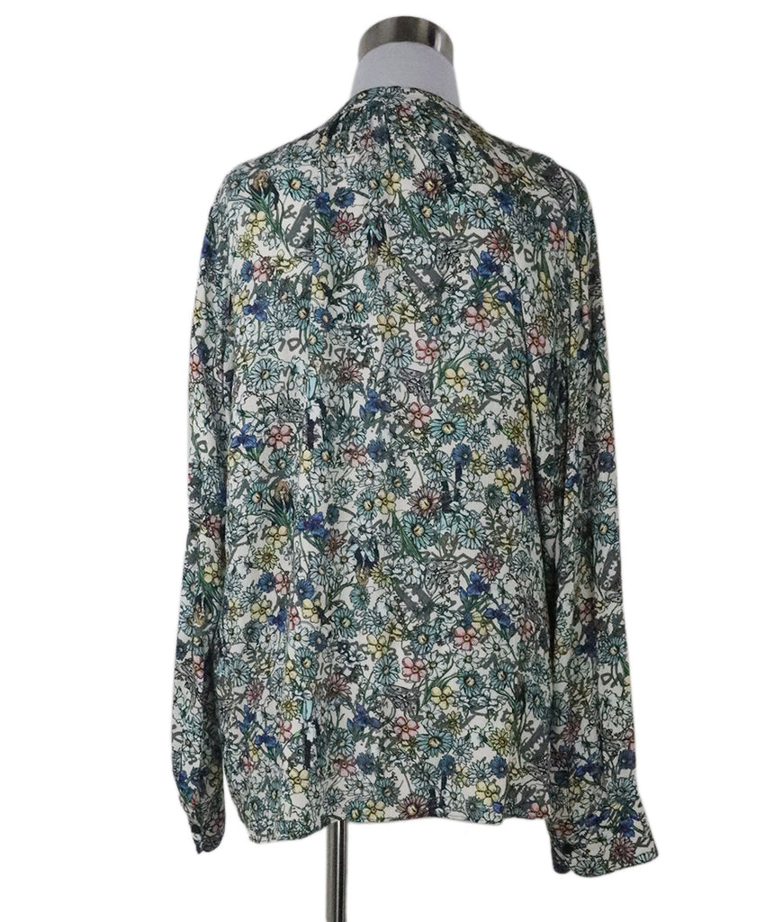 Zadig & Voltaire Multi Floral Print Blouse 2