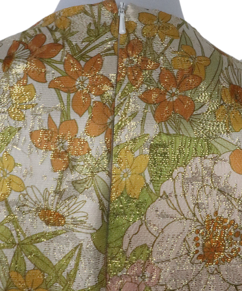 Zimmerman Yellow & Green Floral Print Dress 6