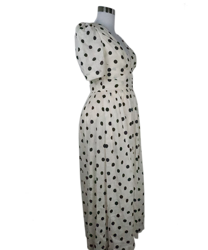 Zimmerman B&W Polka Dot Linen Dress 1