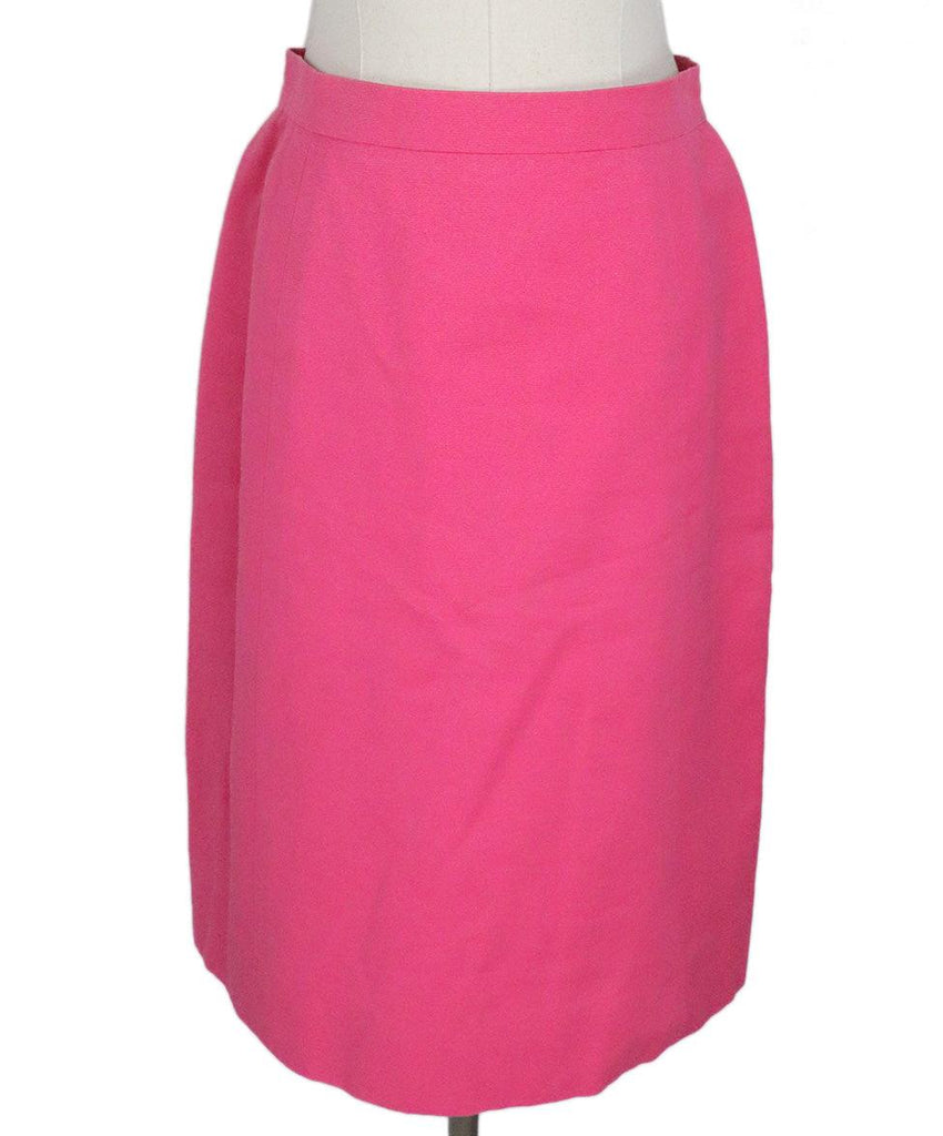 Chanel Pink Cotton Skirt sz 6 - Michael's Consignment NYC