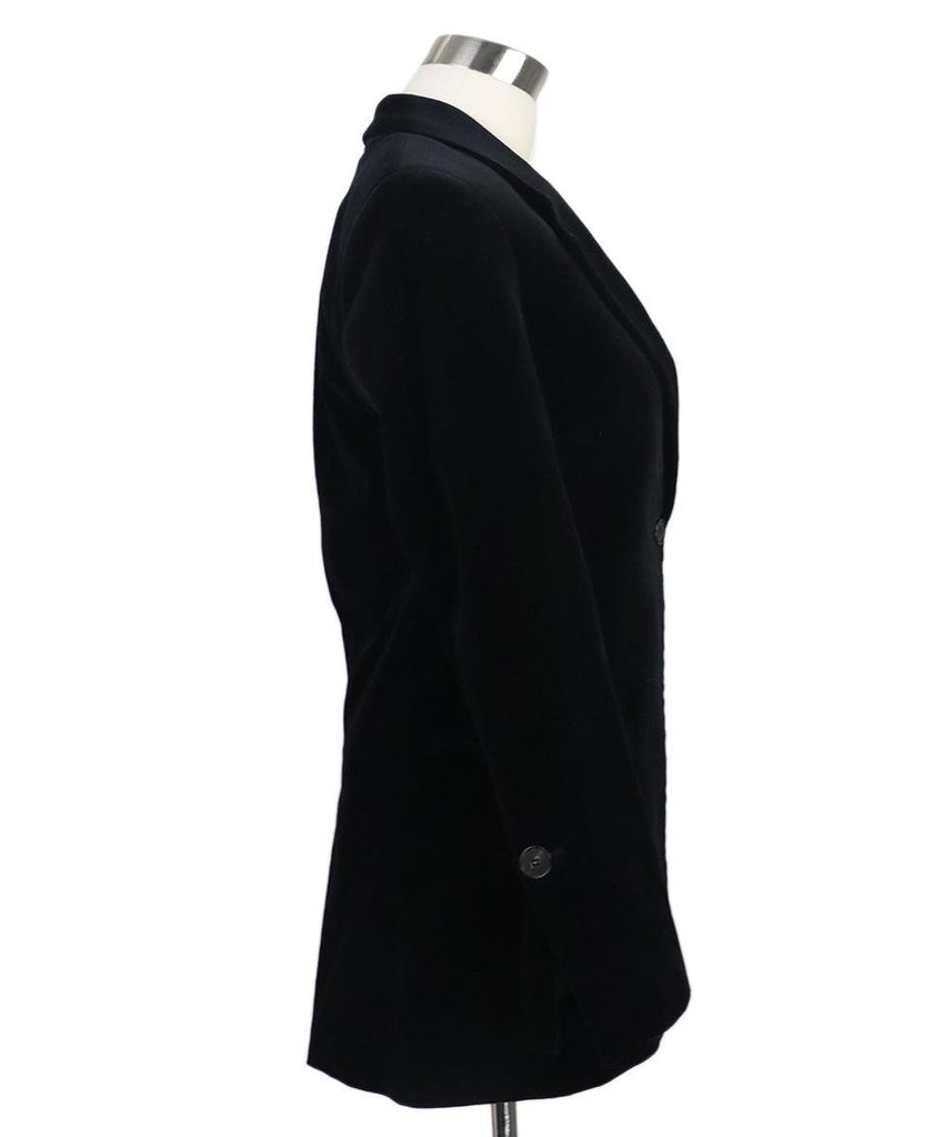 Frame Black Velvet Blazer sz 2 - Michael's Consignment NYC