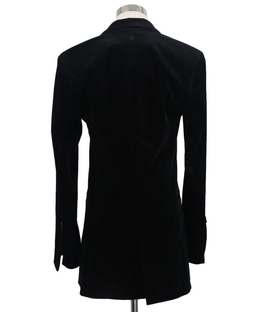 Frame Black Velvet Blazer sz 2 - Michael's Consignment NYC