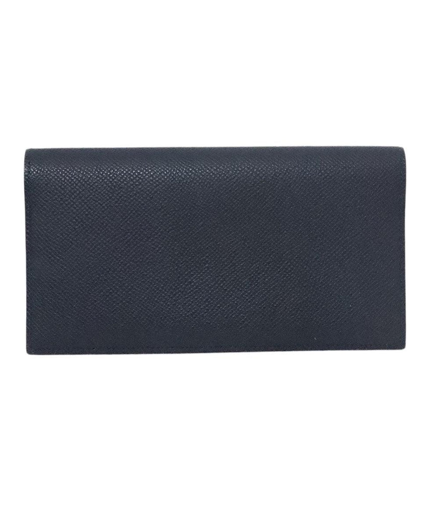 Hermes Black Leather Wallet - Michael's Consignment NYC