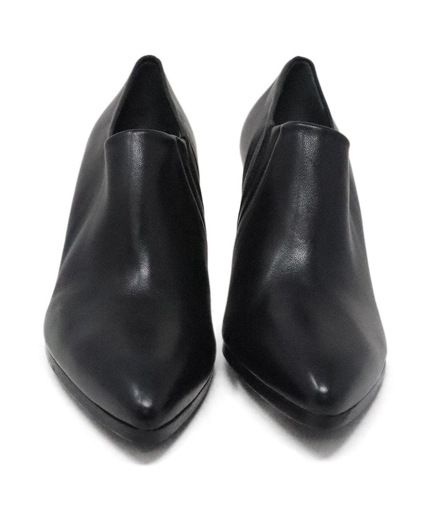 Khaite Black Leather Booties sz 6.5 - Michael's Consignment NYC