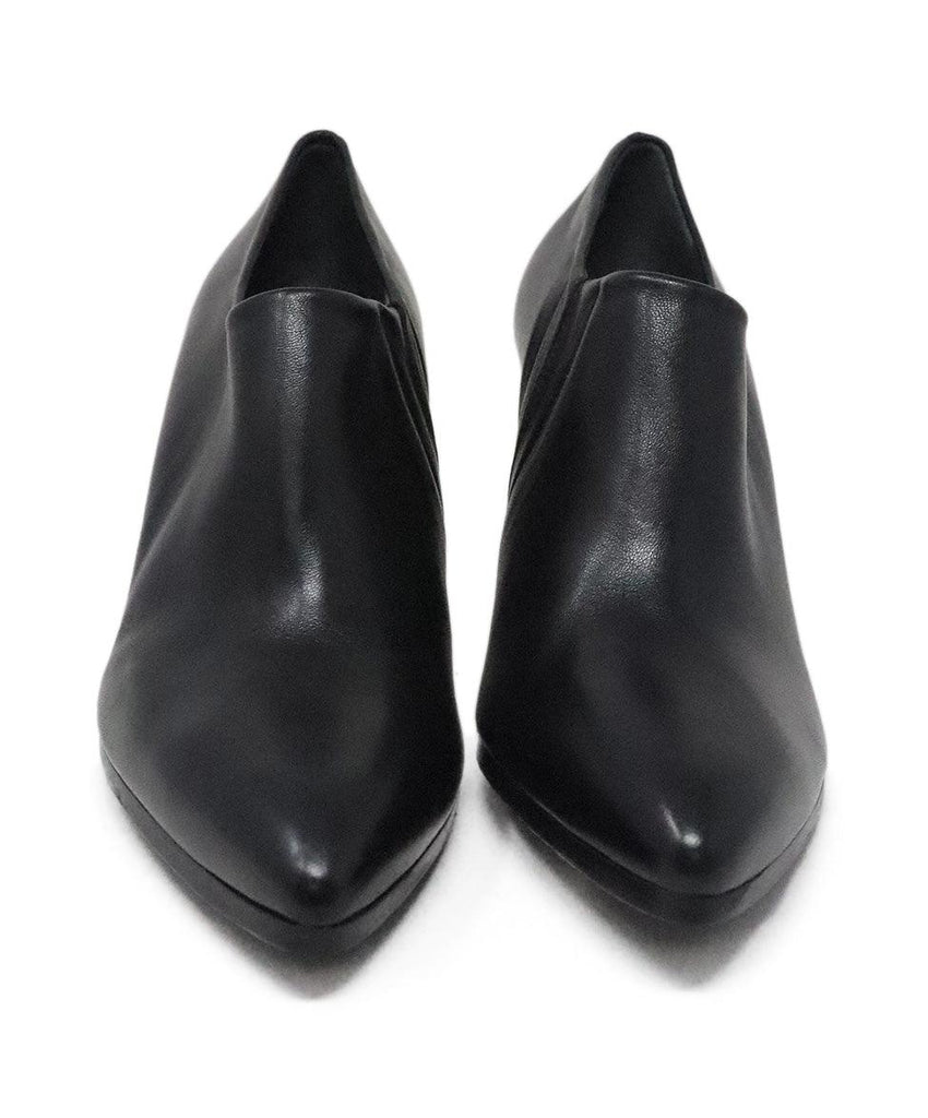 Khaite Black Leather Booties sz 6.5 - Michael's Consignment NYC