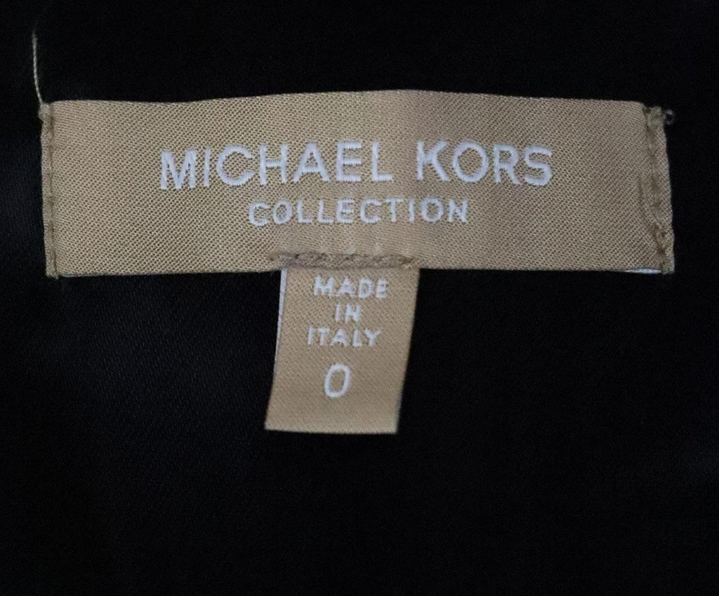 Michael Kors Black Leather Coat sz 0 - Michael's Consignment NYC