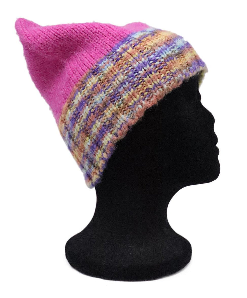 Missoni Pink Cashmere Hat - Michael's Consignment NYC