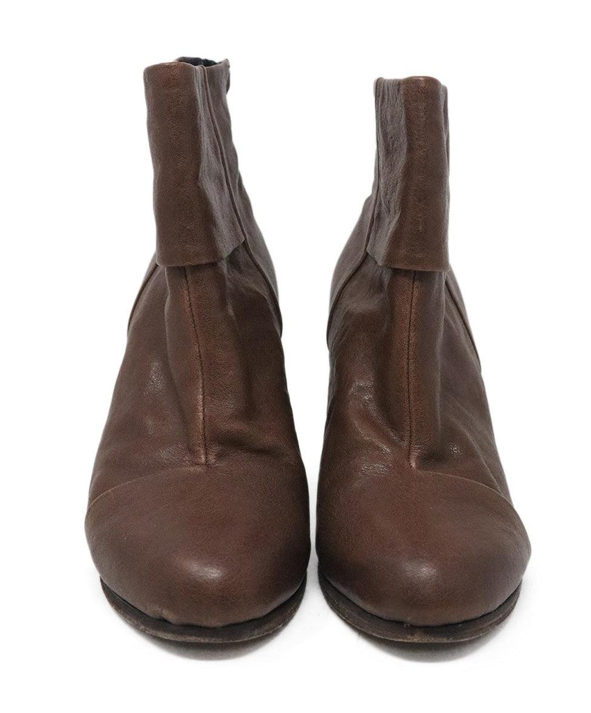 Rag & Bone Brown Leather Booties sz 8 - Michael's Consignment NYC