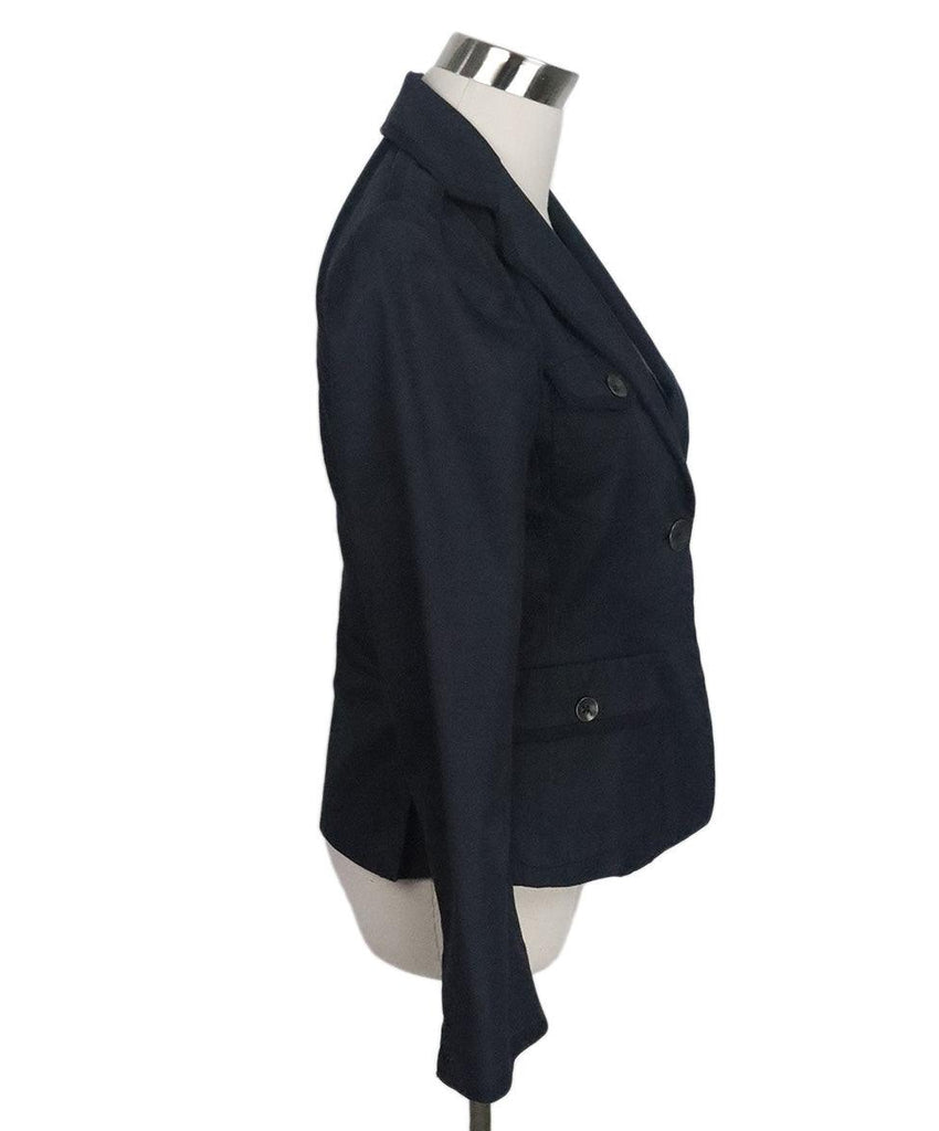 Rag & Bone Navy Cotton Jacket sz 6 - Michael's Consignment NYC