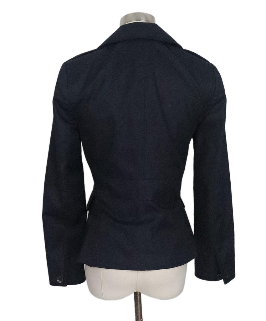 Rag & Bone Navy Cotton Jacket sz 6 - Michael's Consignment NYC